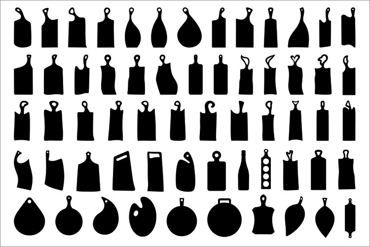 Bundle #1 - 60x Charcuterie Serving Board Templates