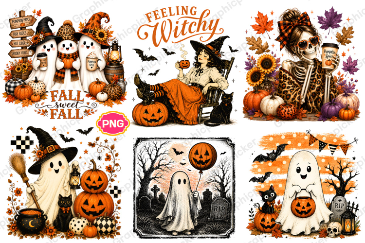 Spooky Season PNG, Halloween Sublimation, Trending Halloween