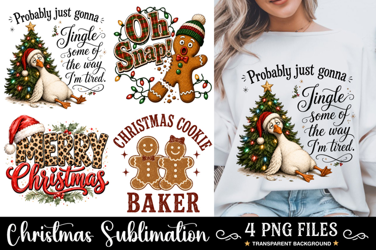 Merry Christmas PNG, Funny Christmas PNG, Xmas Sublimation