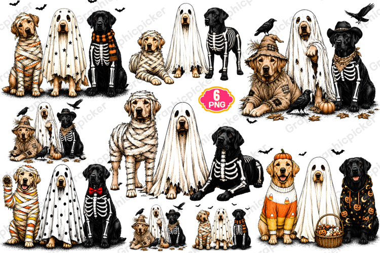 Trending Halloween PNG, Spooky Season PNG, Halloween Dog PNG
