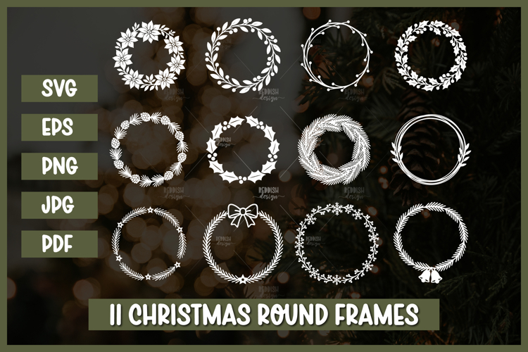 Floral Wreath Svg Image 17