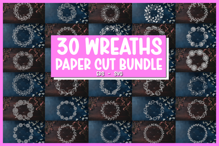 Floral Wreath Svg Image 11