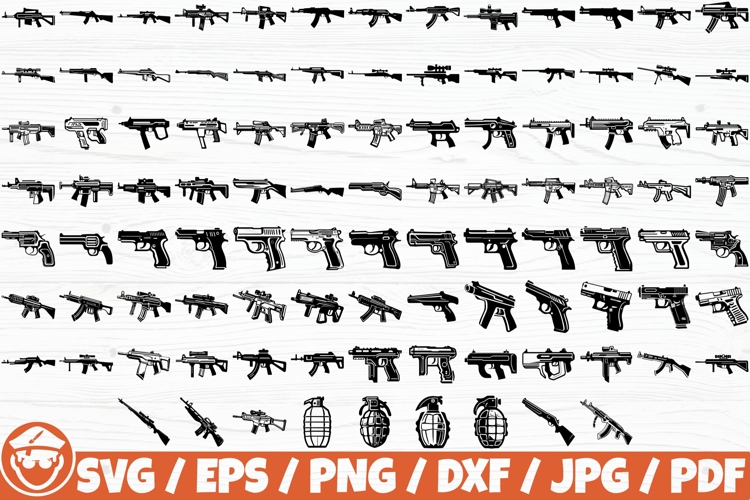 Gun / Military Weapon / Machine Gun / Pistols x100 BUNDLE