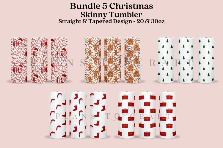 Christmas Tumbler Wrap Image 2