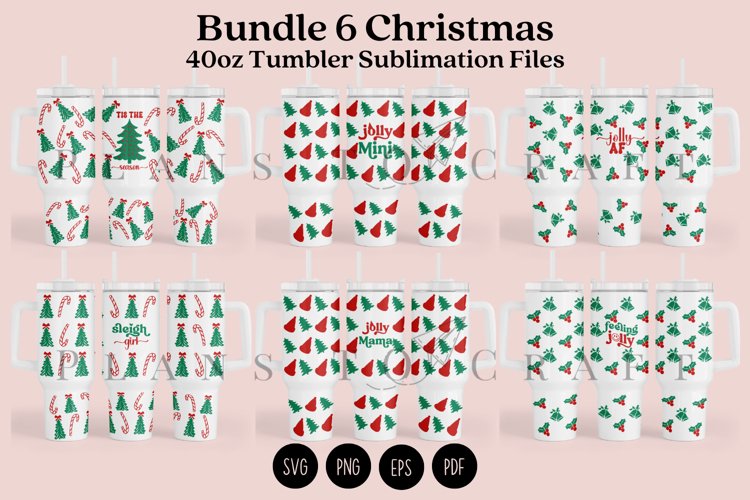 Christmas Tumbler Wrap Image 24