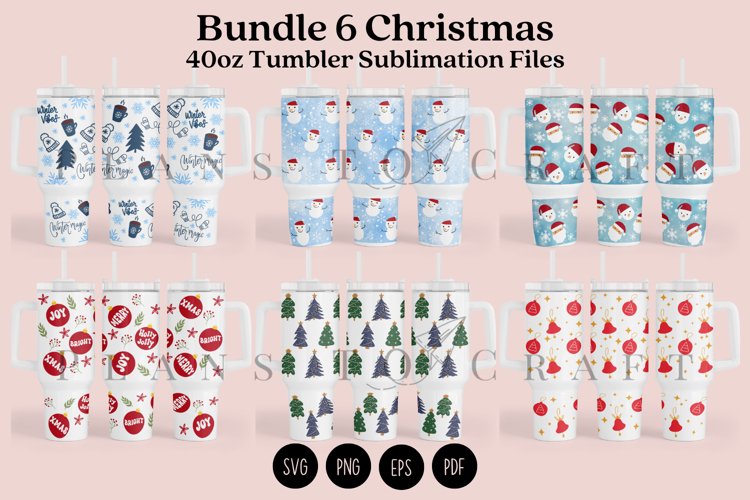 Christmas Tumbler Wrap Image 16