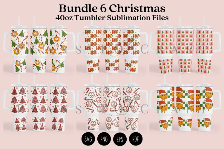 Christmas Tumbler Wrap Image 24