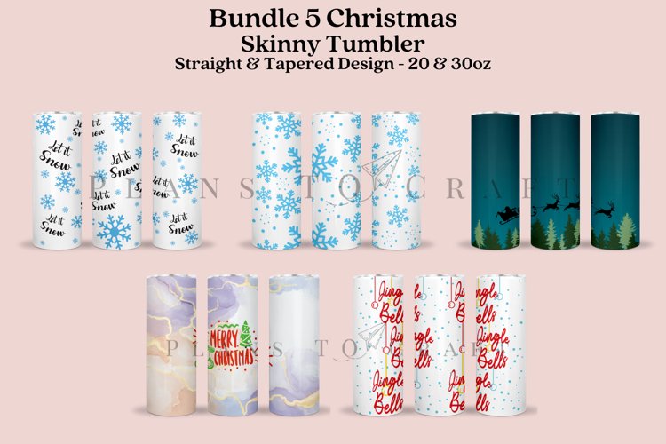 Christmas Tumbler Wrap Image 7