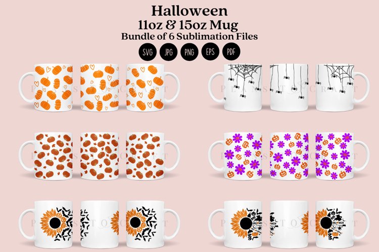 Halloween Tumbler Wrap Image 22