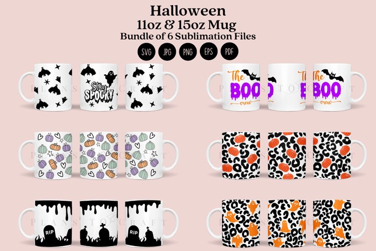 Halloween Tumbler Wrap Image 21