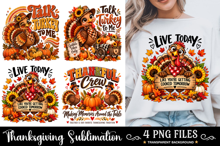 Thanksgiving Sublimation, Thankful PNG, Funny Autumn PNG