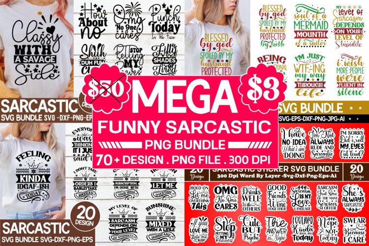 Funny Sarcastic Svg Bundle,70 Design ,Funny Sarcastic Mug