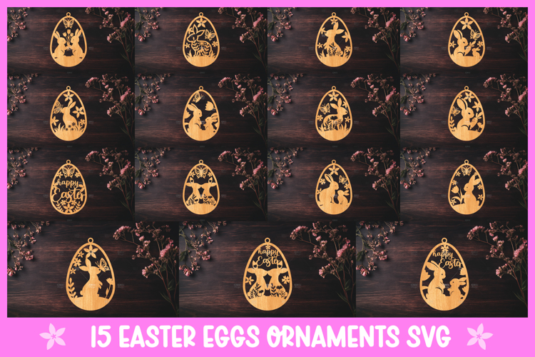 Easter Egg SVGs Image 4