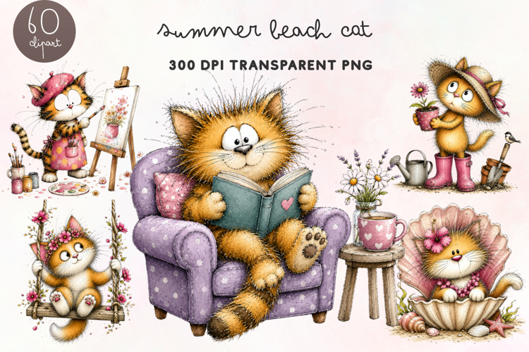 Beach Summer Clipart Image 23