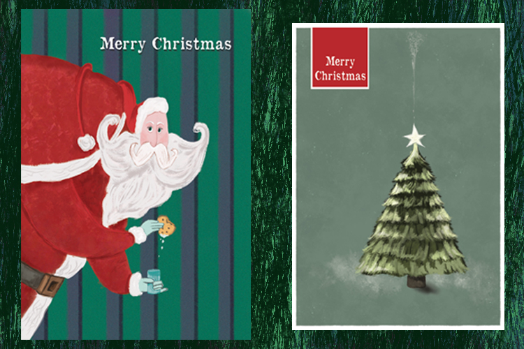 Merry Christmas illustrations