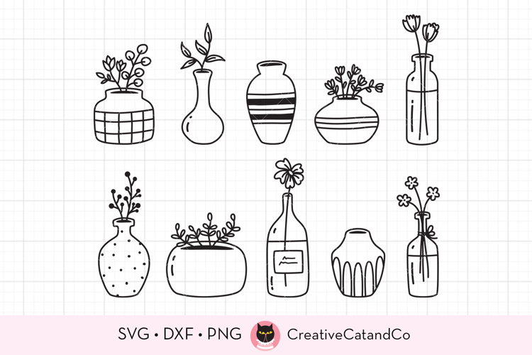Vase Svg Image 18