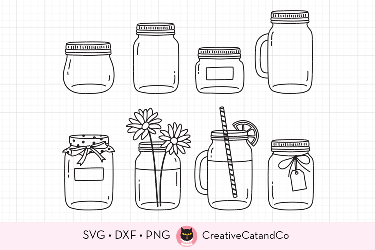 Jars Drawing Image 2