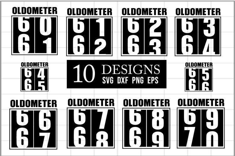 10 Oldometer 60-70 age Design