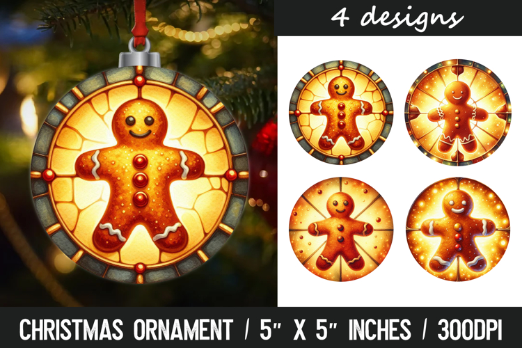 Christmas ornaments sublimation design