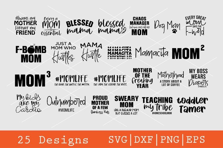 25 Spoony Mom Bundle Design 8