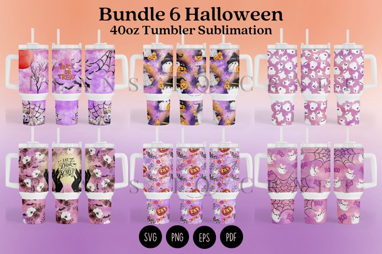 Halloween Tumbler Wrap Image 18