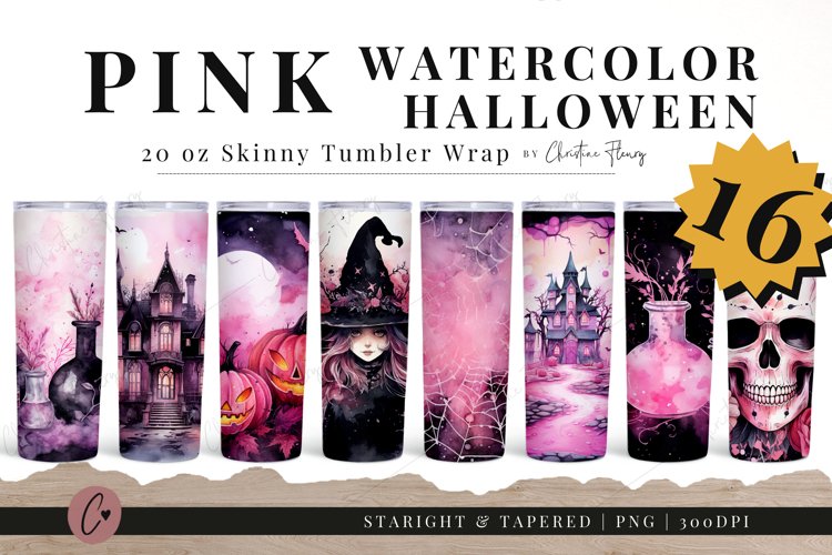 Halloween Tumbler Wrap