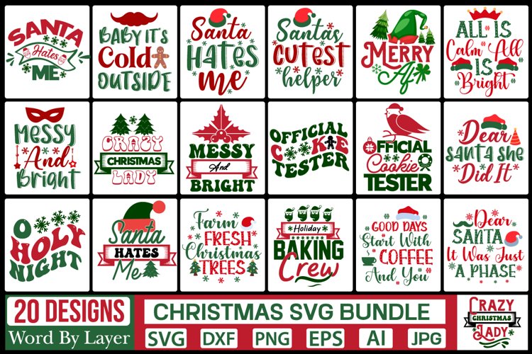 Christmas SVG Bundle