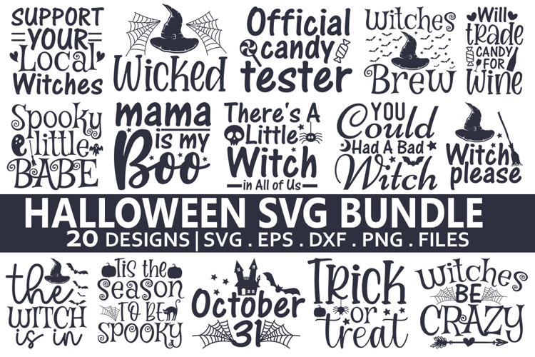 Halloween SVG Bundle - Halloween Design