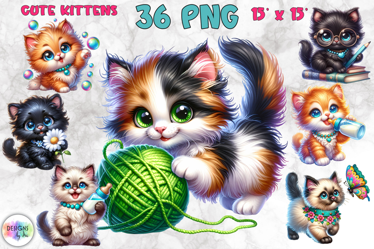 Cute Cat Illustration Image 21
