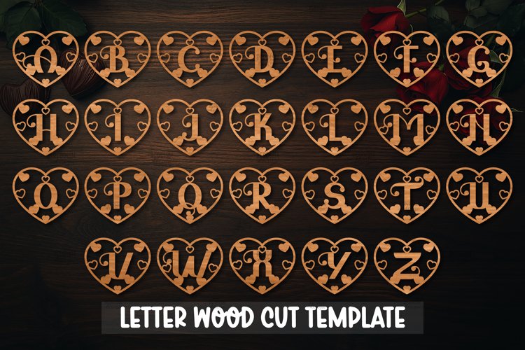 Heart Alphabet Image 19