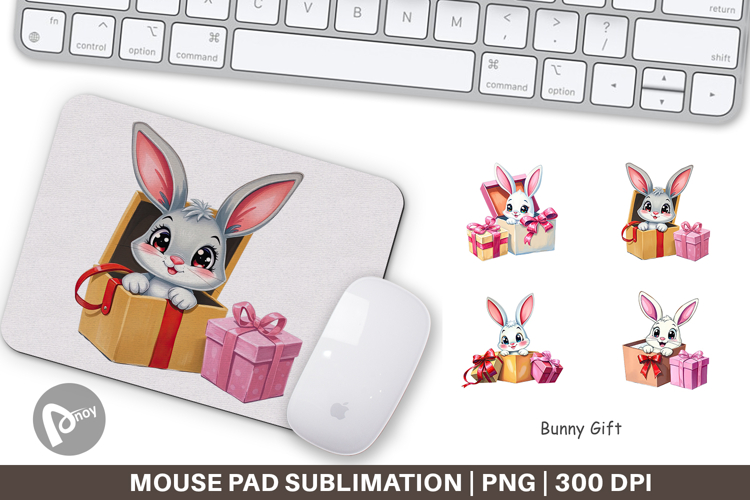 Mouse Pad Bunny Gift