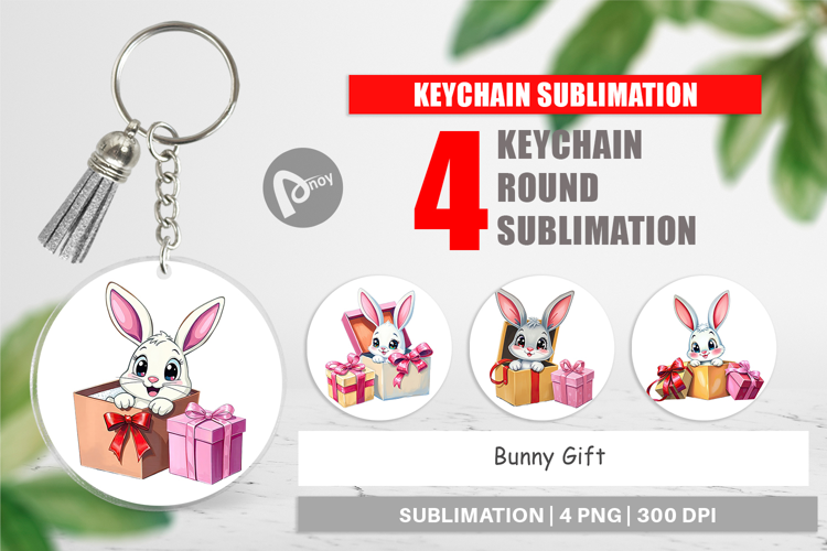 Keychain Bunny Gift