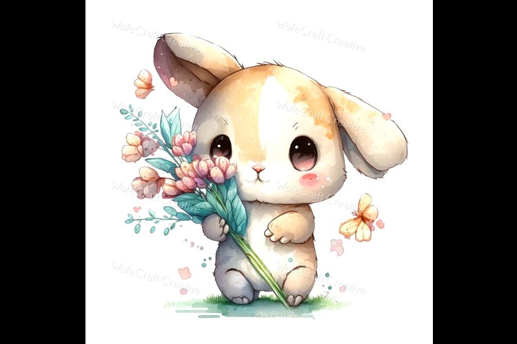 Easter Flowers Clipart Image 9