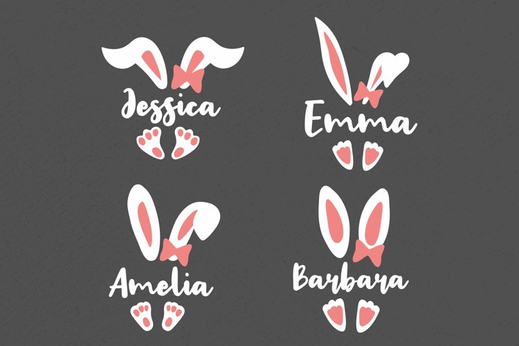 Easter Bunny Ears Svg Image 7