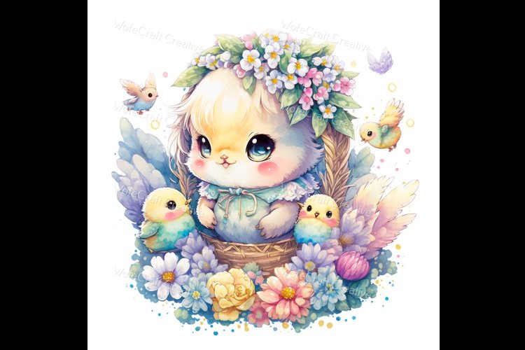 Easter Basket Clipart Image 15