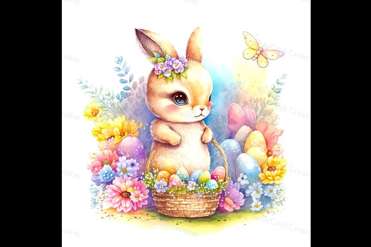Easter Basket Clipart Image 6