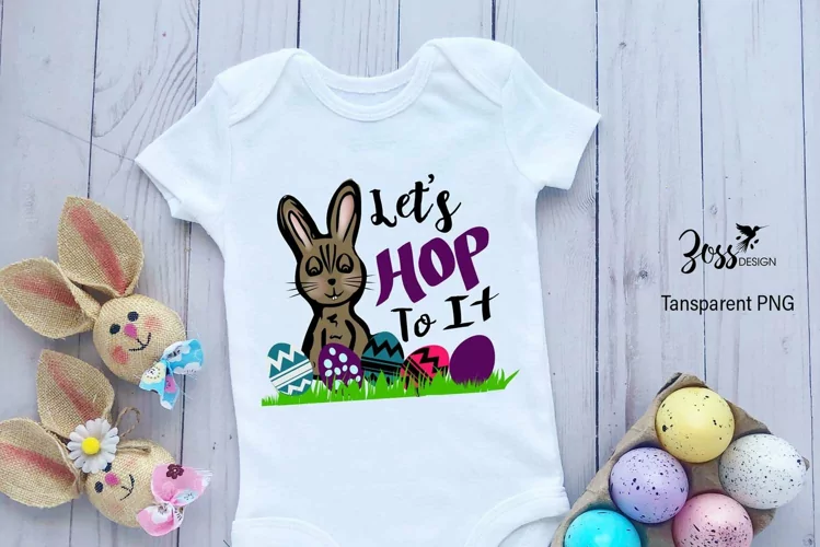 Let's Hop To It Sublimation Design