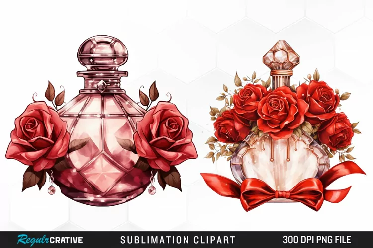 Burgundy Roses Image Clipart