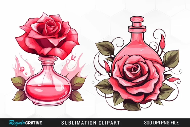 Burgundy Roses Image Clipart