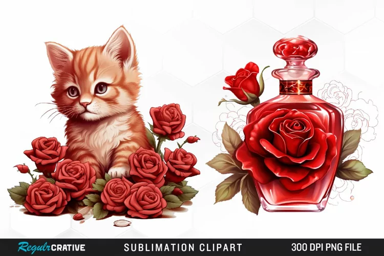 Burgundy Roses Image Clipart
