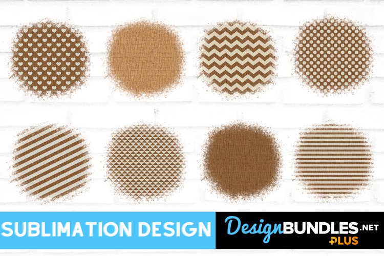 Burlap Splash Sublimation Background Bundle