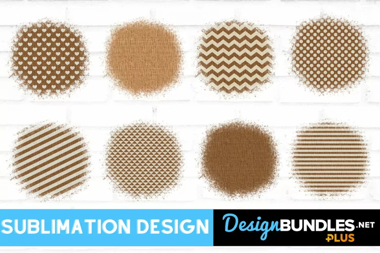 Burlap Splash Sublimation Background Bundle
