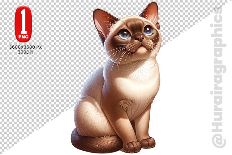 Cute Cat Clipart Image 15