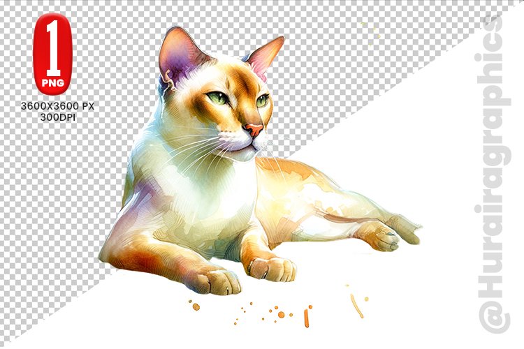 Cute Cat Clipart Image 13