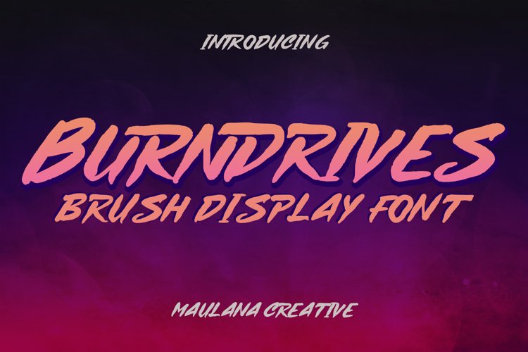 Brush Script Font Image 4
