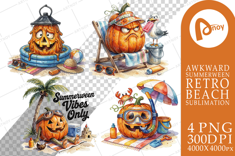 Melted Pumpkin Crisis Sublimation