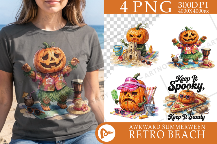 Melted Pumpkin Crisis Sublimation