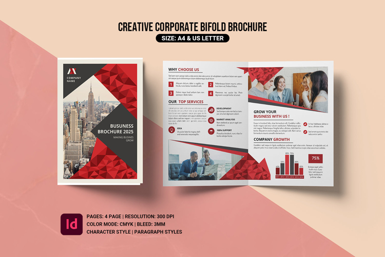 Business Bifold Brochure