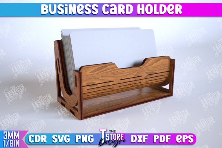 Business Card Holder | Office Accessory |Business Card Stand example image 1