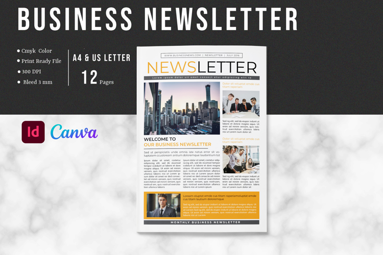 Business Newsletter Template